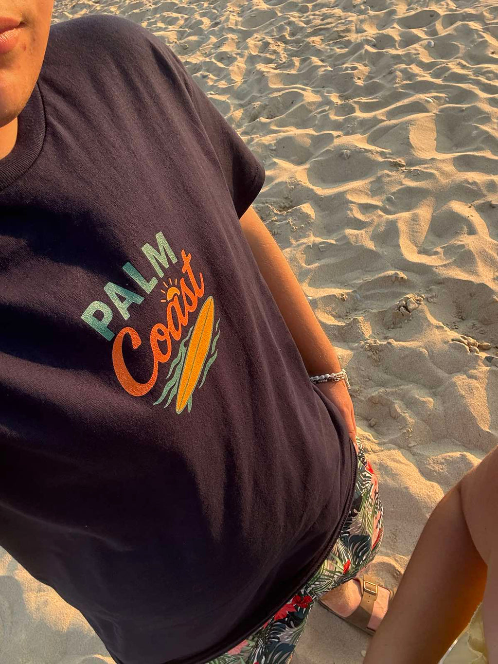 Sea Drift Navy Unisex Tee