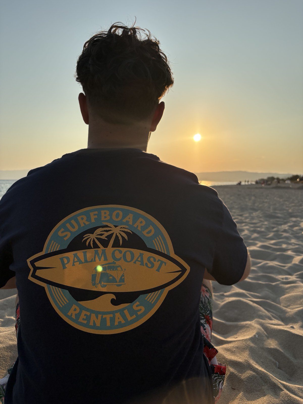 Sea Drift Navy Unisex Tee