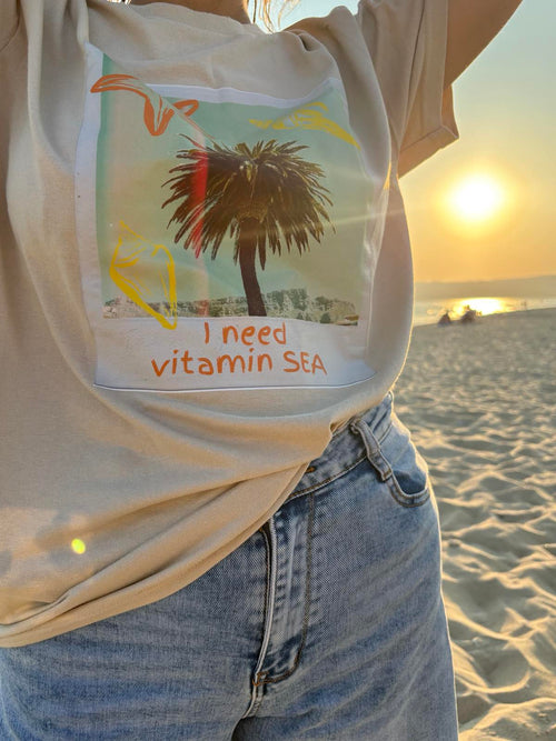 Vitamin Sea Tee Unisex – Sand Edition